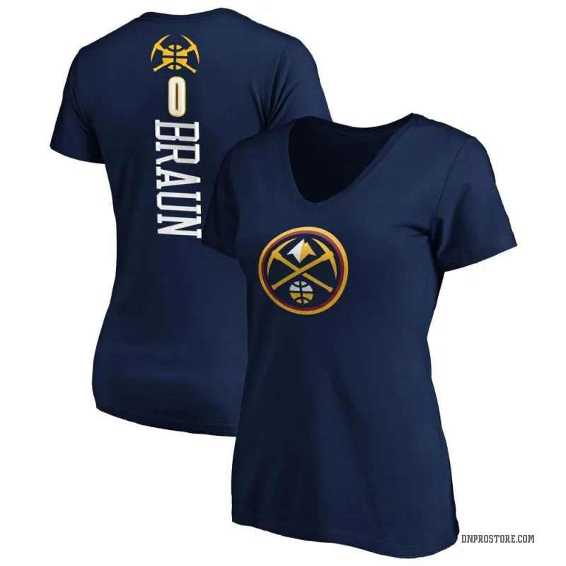 Christian Braun Women's Navy Denver Nuggets Backer T-Shirt