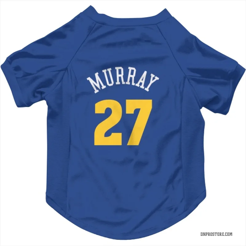 Jamal Murray Blue Denver Nuggets Cat & Dog Pet Jersey