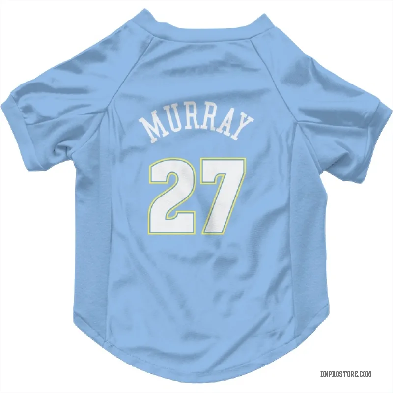 Jamal Murray Blue Denver Nuggets Power Cat & Dog Pet Jersey