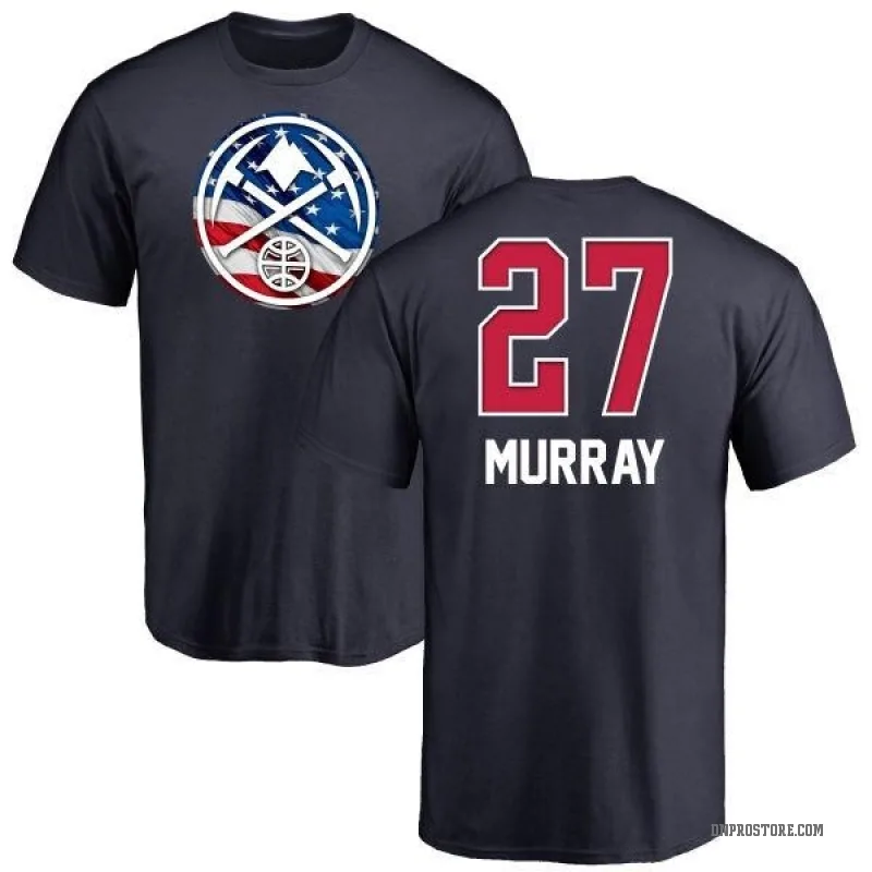 Jamal Murray Youth Navy Denver Nuggets Name and Number Banner Wave T-Shirt
