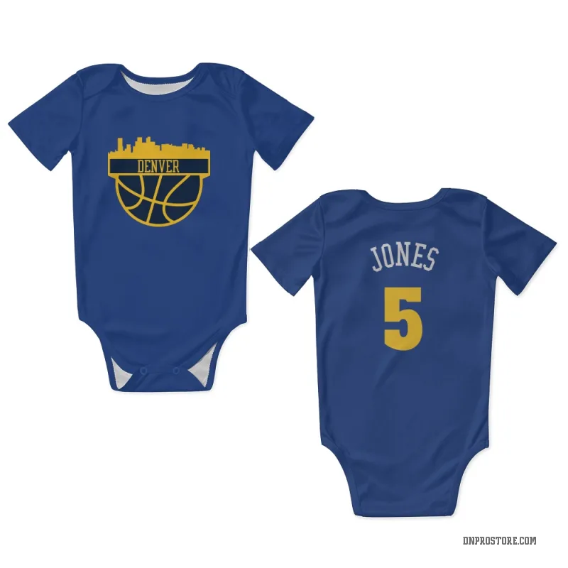 Tyus Jones Blue Denver Nuggets Newborn & Infant Bodysuit