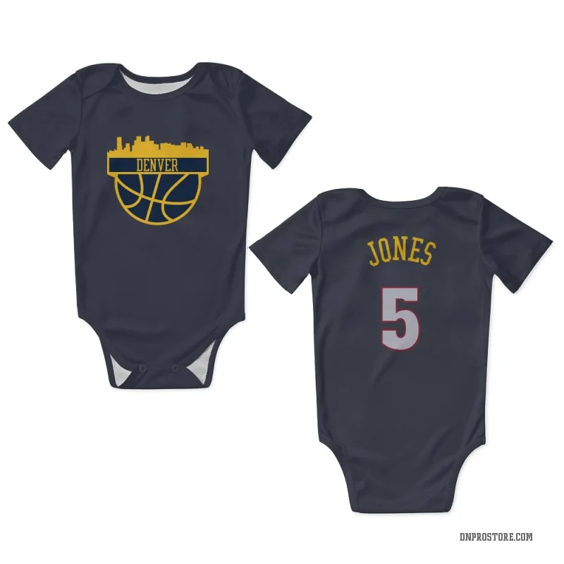 Tyus Jones Navy Denver Nuggets Newborn & Infant Bodysuit