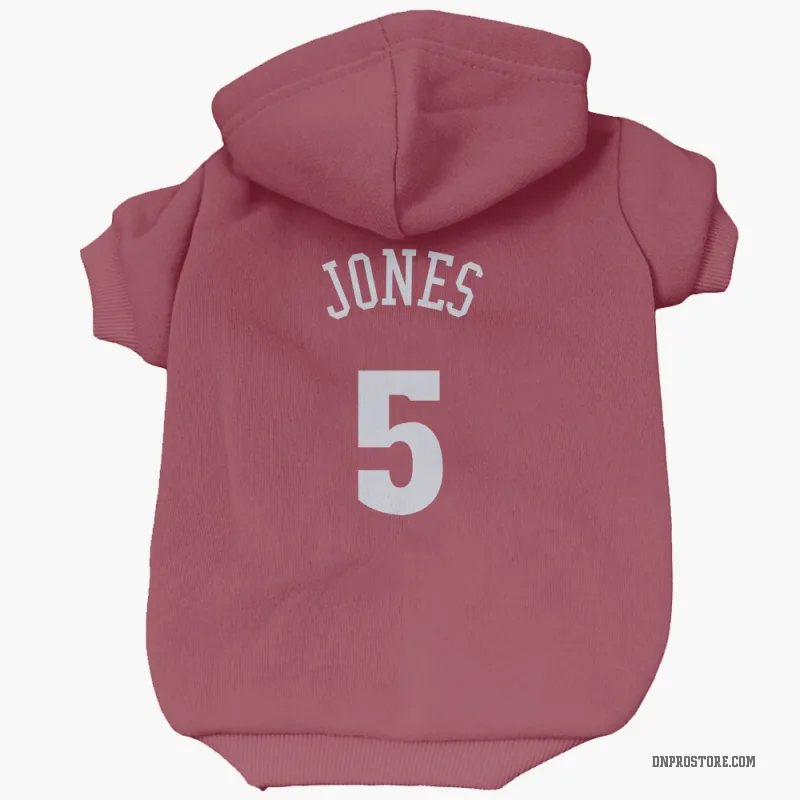 Tyus Jones  Red Denver Nuggets  Cat & Dog Pet Hoodie